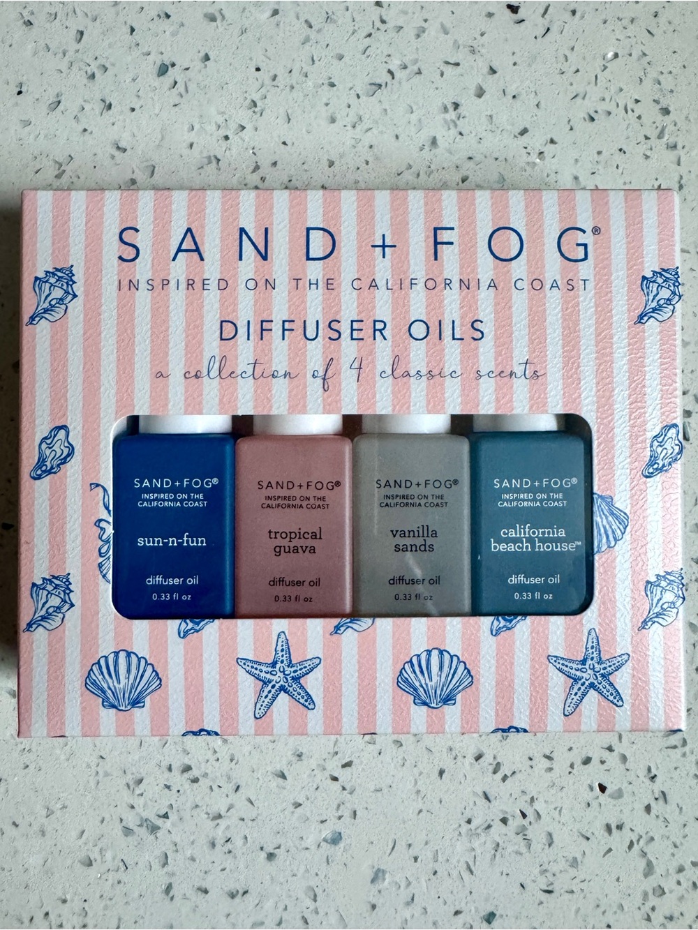 Sand + Fog Diffuser Oil Set – 4 Scents
